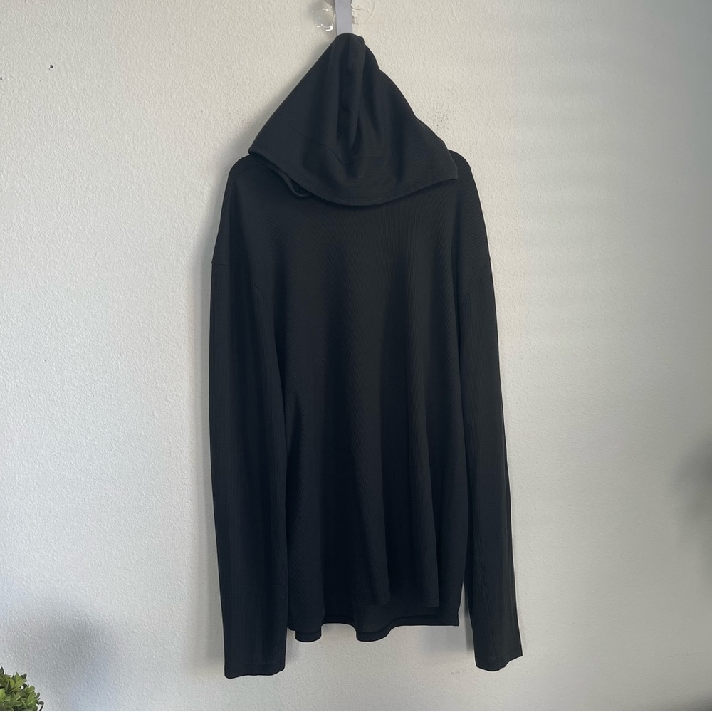 Lululemon Shift Stitch Waffle Knit Lightweight Stretch Gym Hoodie